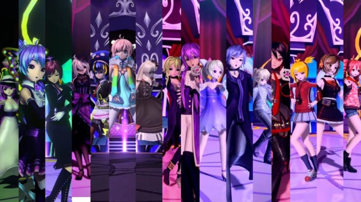 [60fps Vocaloid/UTAU Compilation] Beauty Medley ビューティ・メドレー ～Glossy Mixture～ – Project DIVA AFT PC