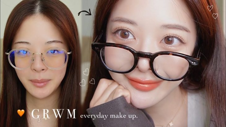 【 雑談メイク 】恋愛系botって沼｡ 気付いたらメンタルえぐられてない？🪿🍊 SNSに色んな情報量おおい〜