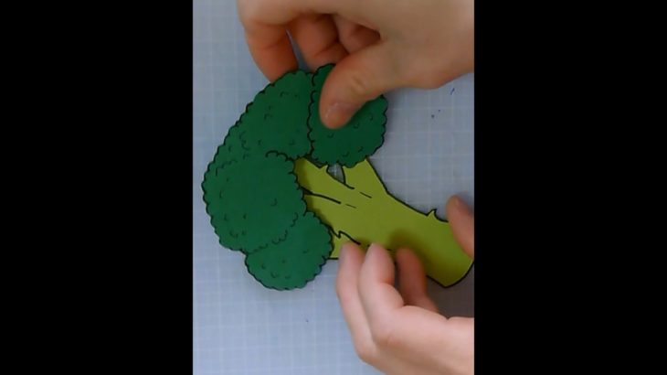 ダイエット食材作るよ🥦#shorts #paperdiy #papercraft