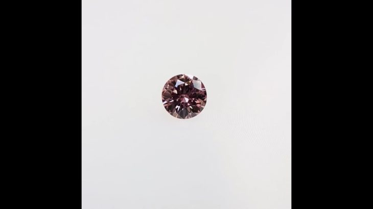 FANCY VIVID PURPLISH PINK 0.068ct RD/RT2137/CGL