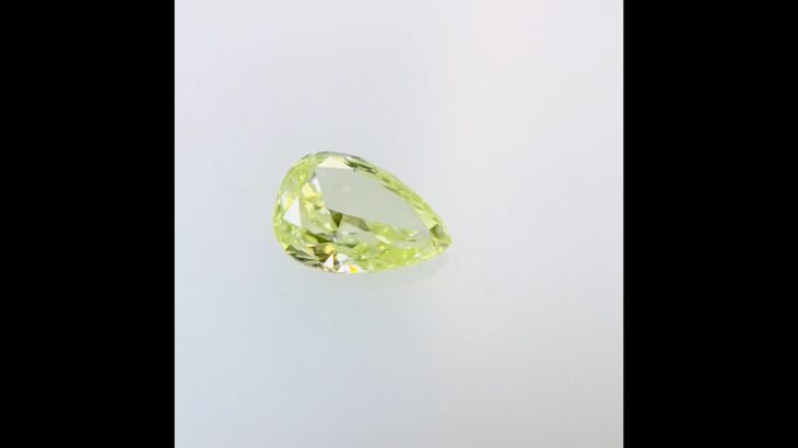 FANCY YELLOW GREEN 0.278ct PS/RT2073/AGT