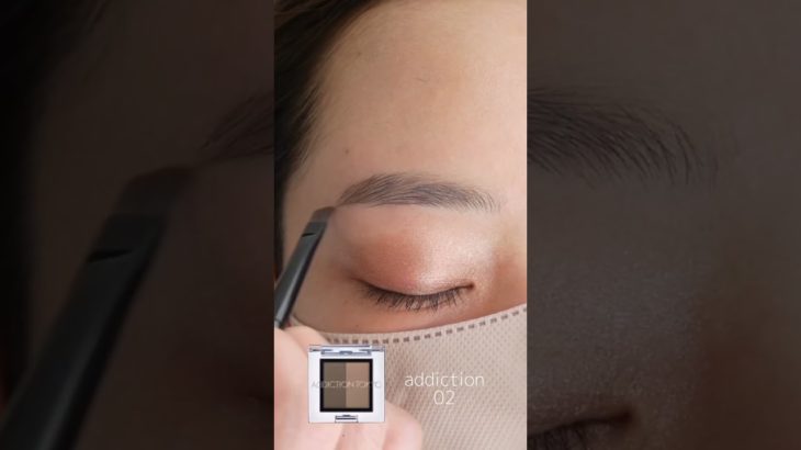 眉メイクand アイメイク✨✨#short