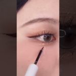 ブルベがするイエベっぽキラキラブラウン中華メイク🖤✨#ブルベ #イエベ #shorts #cipcip#韓国メイク #中華メイク