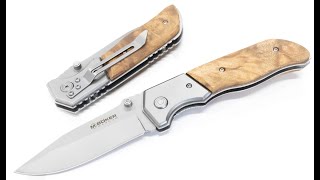 ヘビービューティナイフザ・フォレストレンジャー ウッドハンドル