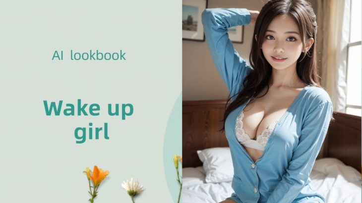 [AI art]Beauty wakes up|ビューティ|미녀 일어나
