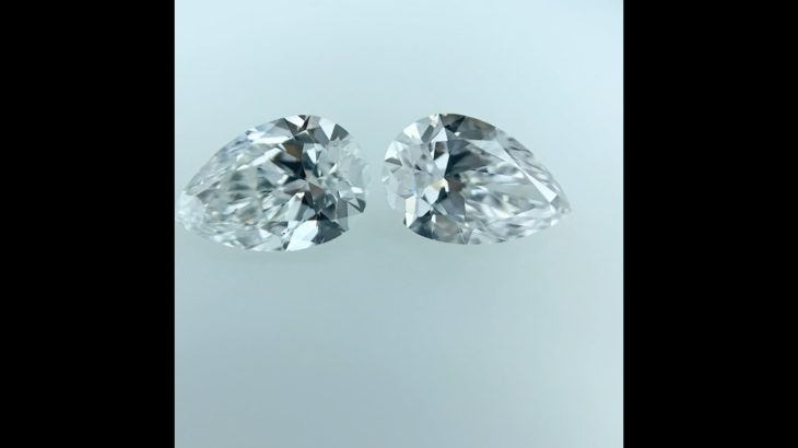 ペアシェイプセット！Eカラー VS2 0.50ct/0.50ct/RT2201/GIA