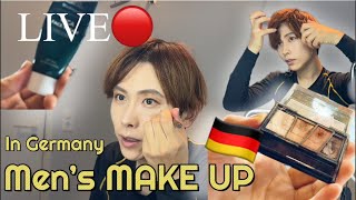 【LIVE🔴🇩🇪】ドイツ公演まもなく！メイク配信⚡️ / Make up in Germany