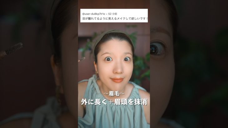 魚顔が離れ目のNGメイク全部やったらこうなる。　　#shorts