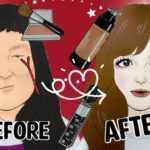 これがメイク加工の技術＆メイキング💄 This is the technique of makeup processing&making💄#making#makeup#paperdoll