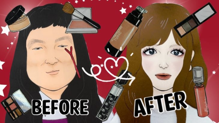 これがメイク加工の技術＆メイキング💄 This is the technique of makeup processing&making💄#making#makeup#paperdoll