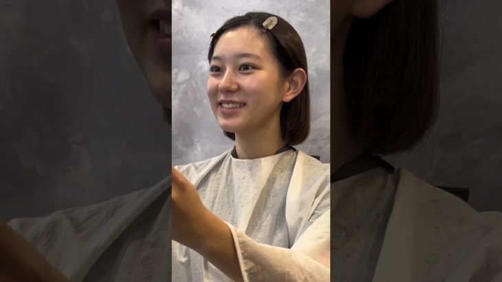 ナンパしてヘアメイクしてみた！！！ #youtubeshorts #美容 #メイク