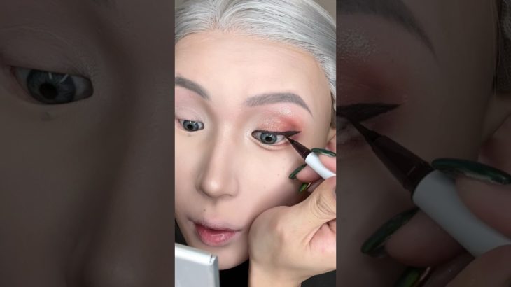 【整形級】男が中国ギャルメイク🇨🇳で仰天チェンジ‼️ #shorts