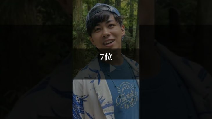 個人的に好きなフィッシャーズのメンバーランキング　#shorts　#フィッシャーズ