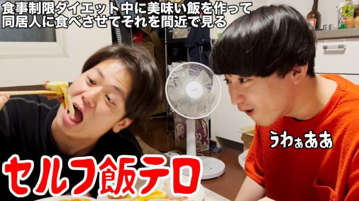 【セルフ飯テロ】ダイエット中にご飯を作って同居人に振る舞おう【ルームシェア】