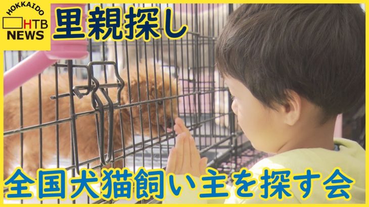 「全国犬猫飼い主を探す会」　ペットの里親探し　札幌で開催　北海道各地を巡回して開催