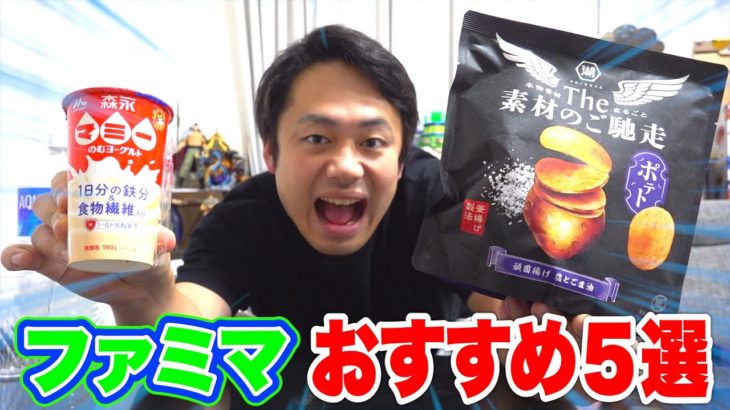 【絶品】俺が選ぶファミリーマートおすすめ商品５選をみんなに教えるって言ってます。
