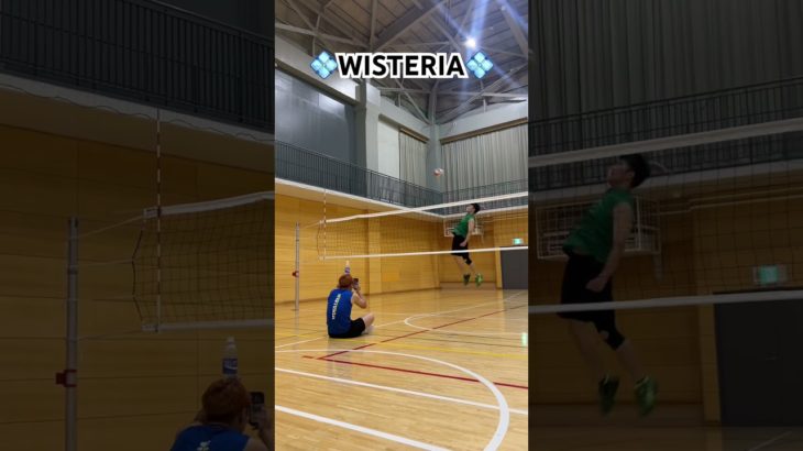 ペットボトルチャレンジ⁉️ #volleyball #japan #wisteria