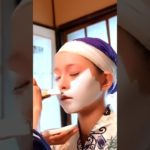 ASMR 白塗りメイク Geisha style makeup #asmr #白塗りメイク #makeup #メイク