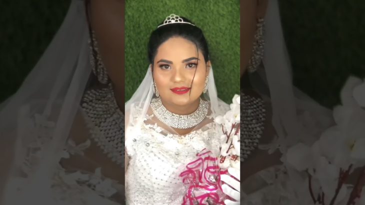 Christian Bridal Makeup Transformation | Glowing Beauty for the Big Day! Call us 8872969675