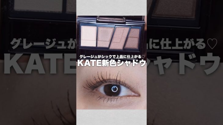 ブルベ大歓喜のグレージュでシックな奥二重メイク💘 #新作コスメ #奥ぶたえメイク #奥二重 #shorts