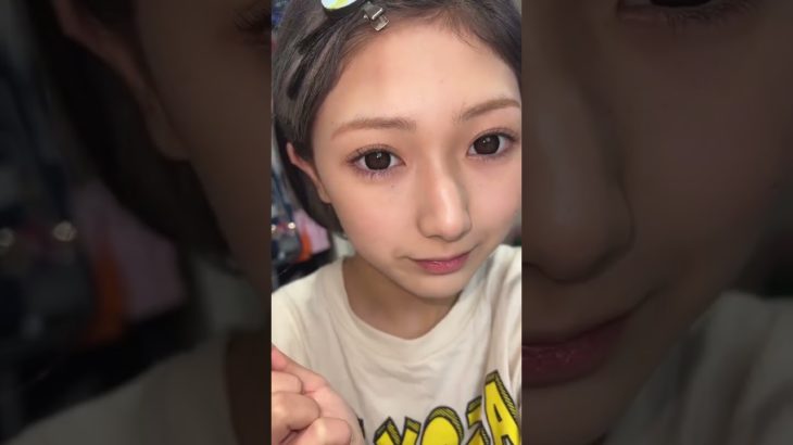黒コンメイク💄 #youtubeshorts #メイク #中学生女子 #中学生 #ギャル #gal #gyaru