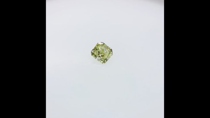 FANCY LIGHT YELLOW GREEN 0.102ct RCT/RT2364/CGL