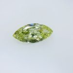 FANCY YELLOW GREEN 0.53ct MQ/RT2435/GIA