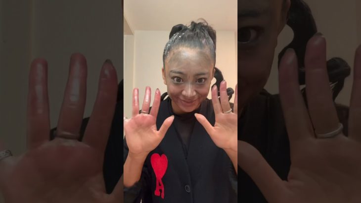 メイク落としー！ #社交ダンス #競技ダンス #ダンススポーツ #美容 #社交ダンスヘア #dance #dancer #ダンス