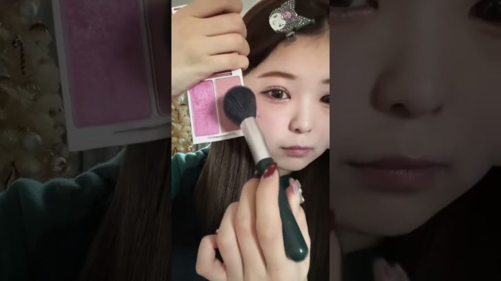イルミネーションで爆盛れしたメイク。#fyp #おすすめ #メイク動画 #howtomake #shorts