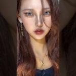 日本メイク🇯🇵と海外風メイク🇺🇸です💄どっちが好き？？💓💓#メイク #変身 #海外メイク#日本メイク#japan#どっちが好き?