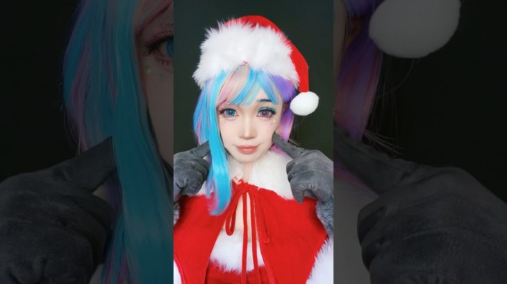 【驚愕】おじさんがサンタに！？【ド変身】#makeup #メイク #加工 #変身 #クリスマス #xmas #サンタ