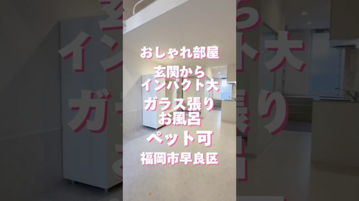 ちょうど変わったおしゃれ部屋😁✨ペット可🐶