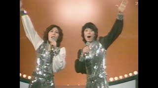 【昭和歌謡】ビューティ・ペア：歌唱動画／1stシングル：かけめぐる青春／マキ上田＆ジャッキー佐藤／昭和TV映像／1977年