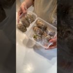 ダイエット中の痩せるおにぎりを平日5日分まとめて作り置き。#ダイエット#作り置き#サバ缶#もち麦#shorts