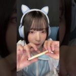 木製のメイク道具であなたにメイクをする🌳 #ASMR #メイクロールプレイ #木のおもちゃ #音フェチ #woodentoys #makeup #roleplay #shorts