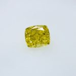 FANCY VIVID YELLOW 0.50ct CU/RT2434/GIA