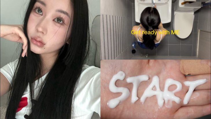 GRWM❤️最近の激推メイクをしながら皆とお喋りの時間！ㅣ요즘 최애 메이크법 소개하면서 수다 떨자!!