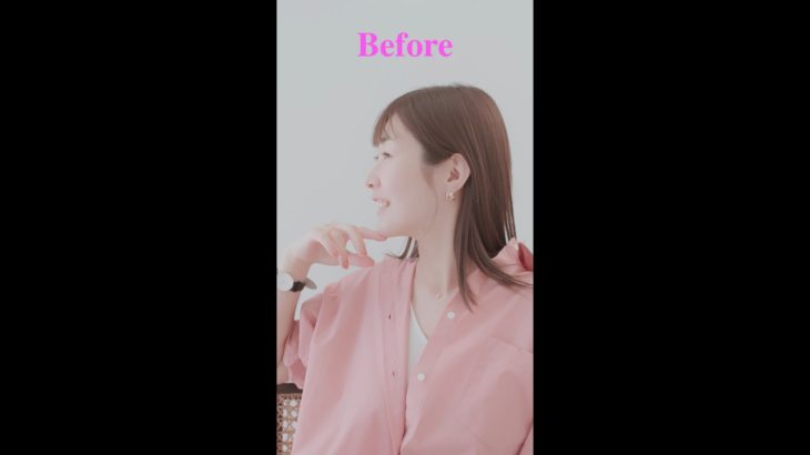メイクのbefore-after
