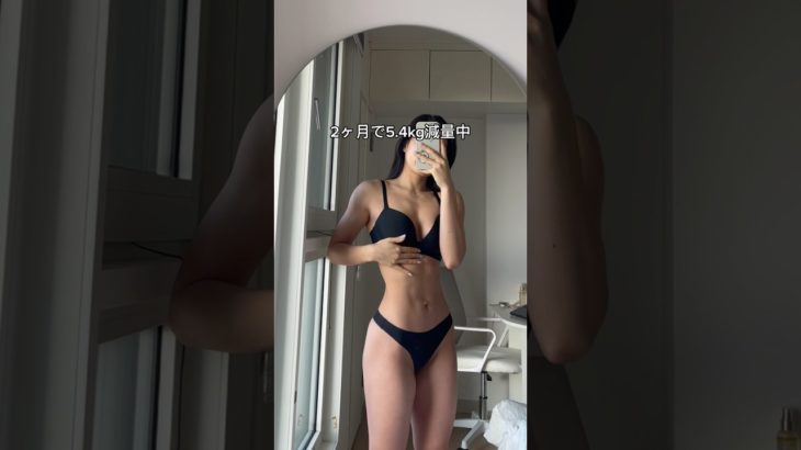 163cm59kg筋トレ女子 ダイエット #youtubeshorts