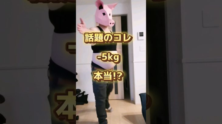 噂のこの運動で-5kg。3日目。#ぽっちゃり #ダイエット #運動