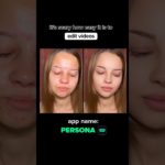 Persona app 😍 Best photo/video editor 😍 #style #hairstyle #beauty #organicbeauty