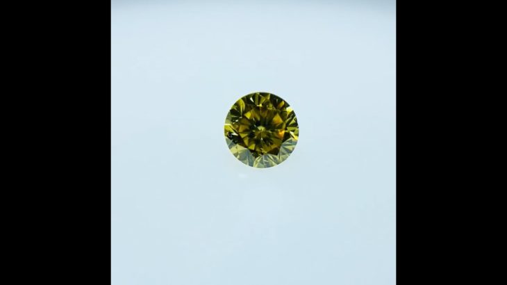 FANCY VIVID YELLOW 0.123ct RD/RT2551/CGL