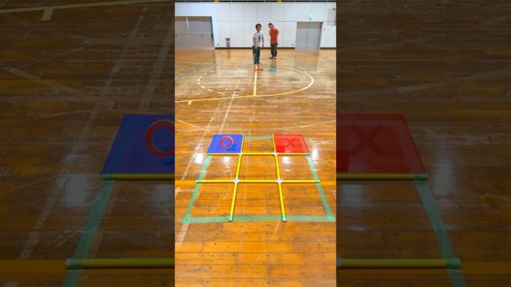 ○✖︎ビンゴスローイングゲームで勝つのはどっち！？【シルクロードVSモトキ】 #shorts