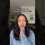 trying the fenty beauty lip stain in strawberry sangria🍓 #shorts #trending #relatable #makeup