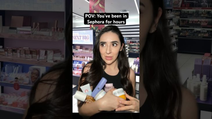 Shopping at Sephora be like..Part 5 🙄 #sephora #makeup #beauty #preppy #fypシ #skincare #soldejaneiro