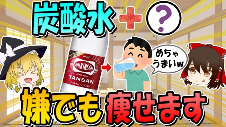 【炭酸水と一緒に飲むだけ】ぜい肉がごっそり落ちる！ダイエット効果を倍増させる食材7選
