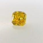FANCY VIVID YELLOW 0.341ct SQ/RT2698/CGL