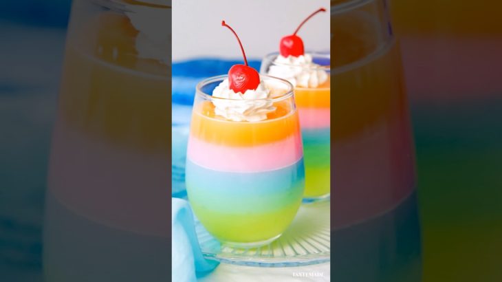 子ども心くすぐられちゃうカラフルゼリー🤍 #shorts #チューペット #ゼリー