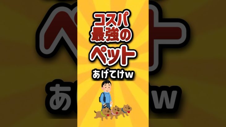 コスパ最強のペットあげてけw  #shorts