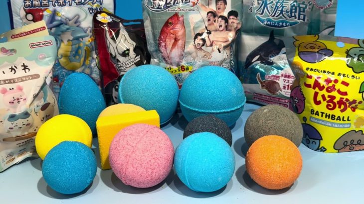 びっくらたまご　怪獣８号　水族館　ちいかわ　ポケモン　フィッシャーズ　他